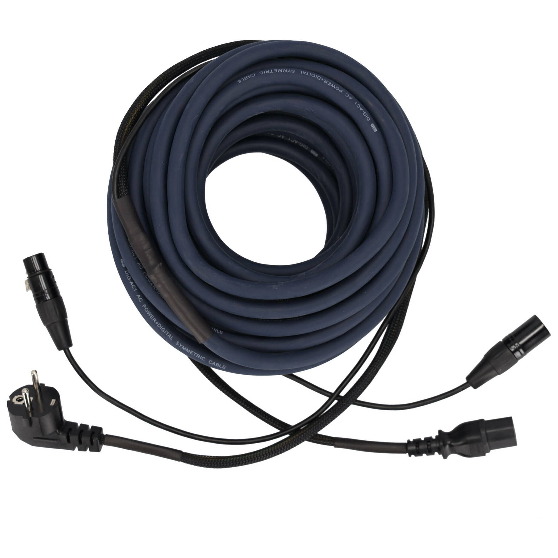 DAP FP0815 Schuko-IEC XLR Strom-/Signalkabel 15 Meter