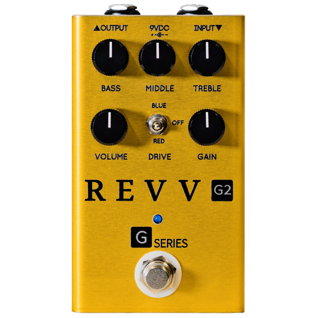 Revv Amplification G2 V2 Gold Overdrive Pedal