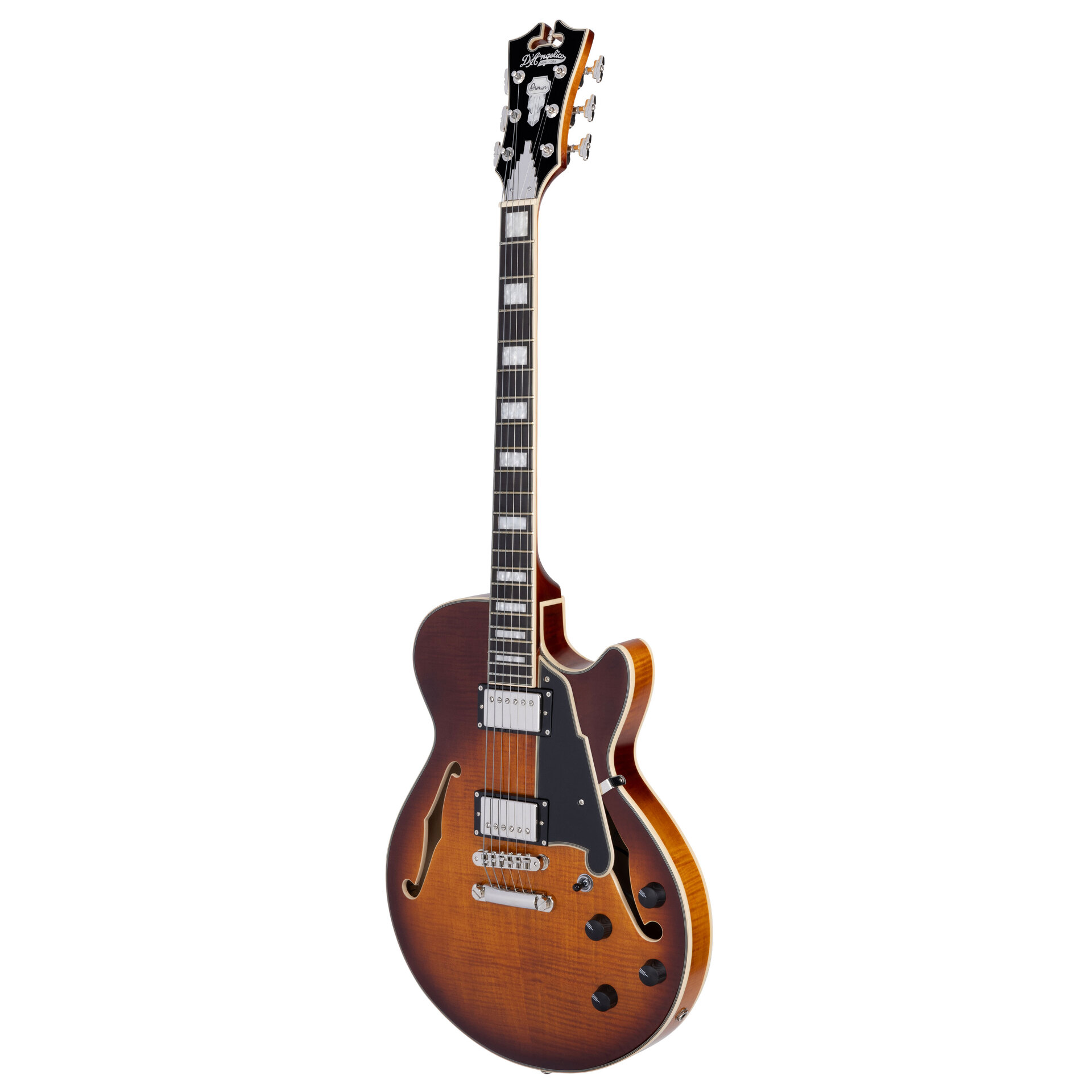 D’Angelico Guitars Premier SS Dark Iced Tea Burst 3