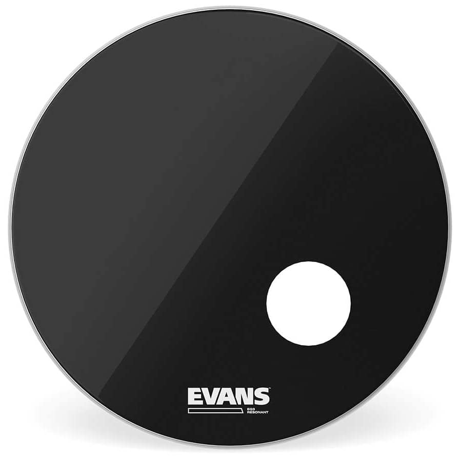 Evans - Evans BD22RB - EQ3 Resonant Black Bassdrum Resonanzfell - 22 Zoll - 1