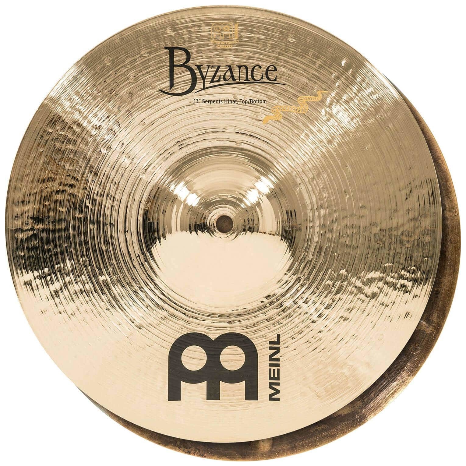 Meinl Cymbals - Meinl Cymbals B13SH-B - 13 Byzance Brilliant Serpents Hihat