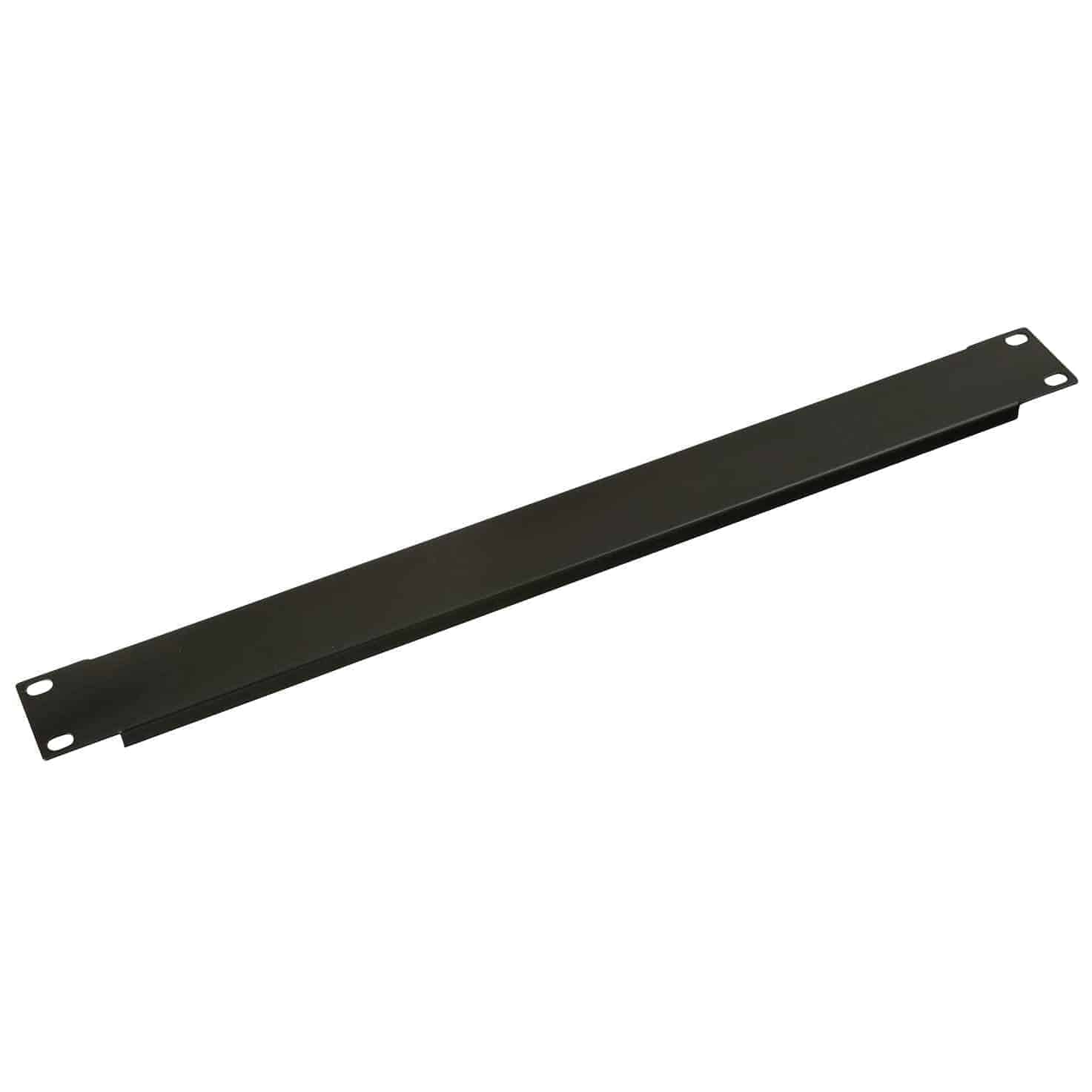 Stand Art - Stand Art Rackblende 1 HE U-form Stahl schwarz - 1