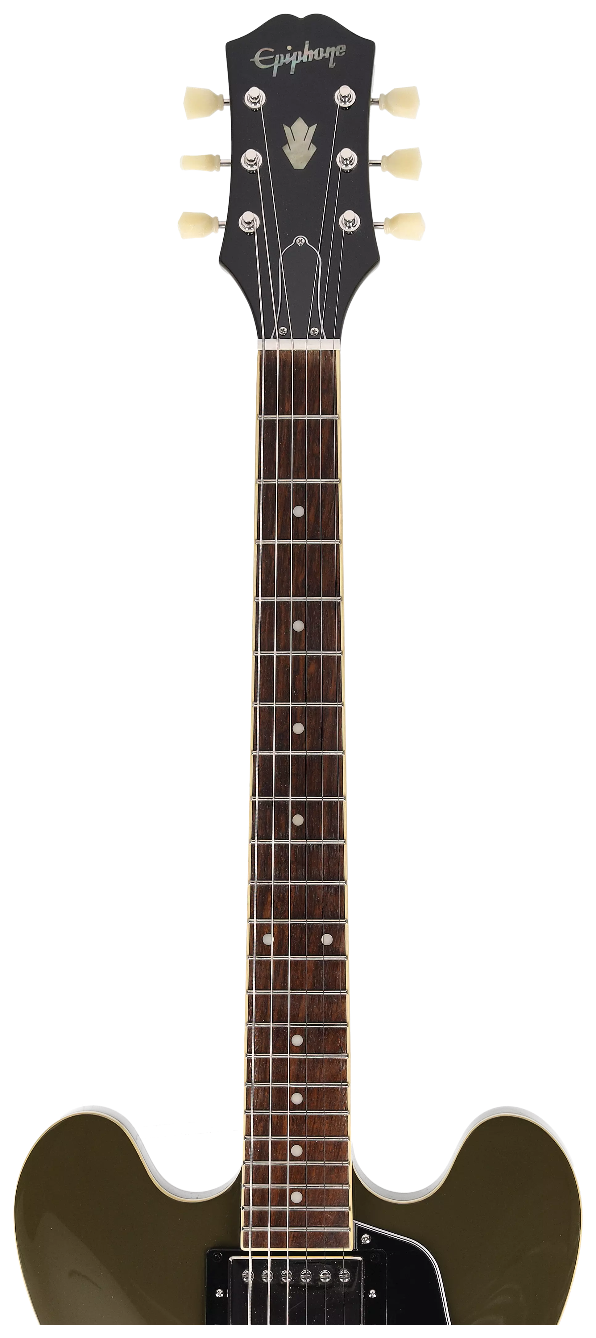 Epiphone ES-335 Olive Drab 7