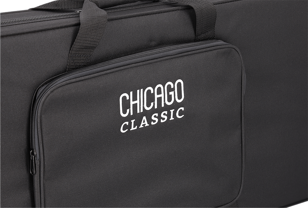 Image of Chicago classic lightweight koffer e bass schwarz 7