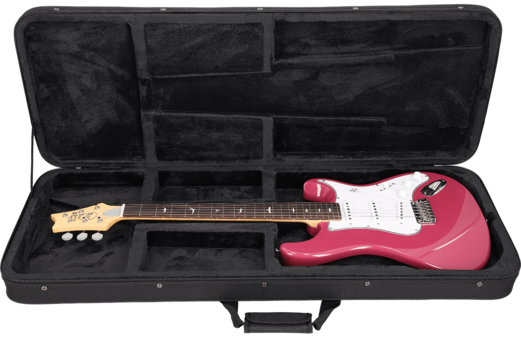 Image of Chicago classic lightweight koffer e gitarre schwarz 5 1050x700