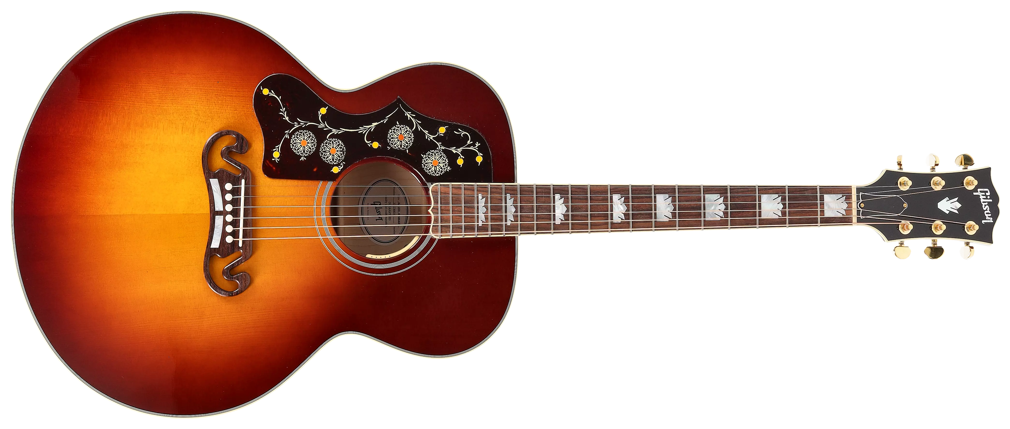 Gibson SJ-200 Standard Maple Autumnburst Lefthand 1