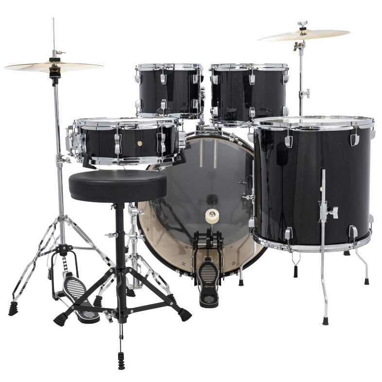 Ludwig Accent DRIVE 22" Black Complete Set 2
