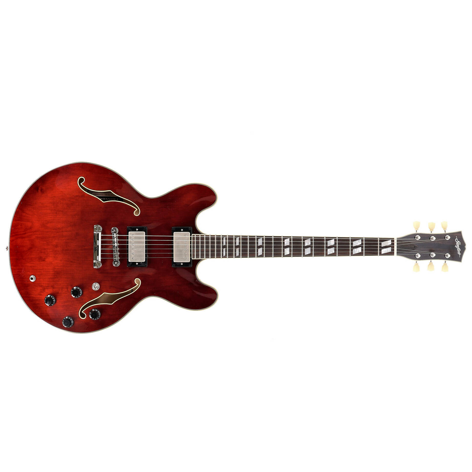 Stanford Crossroad Thinline 35 Wild Cherry 1