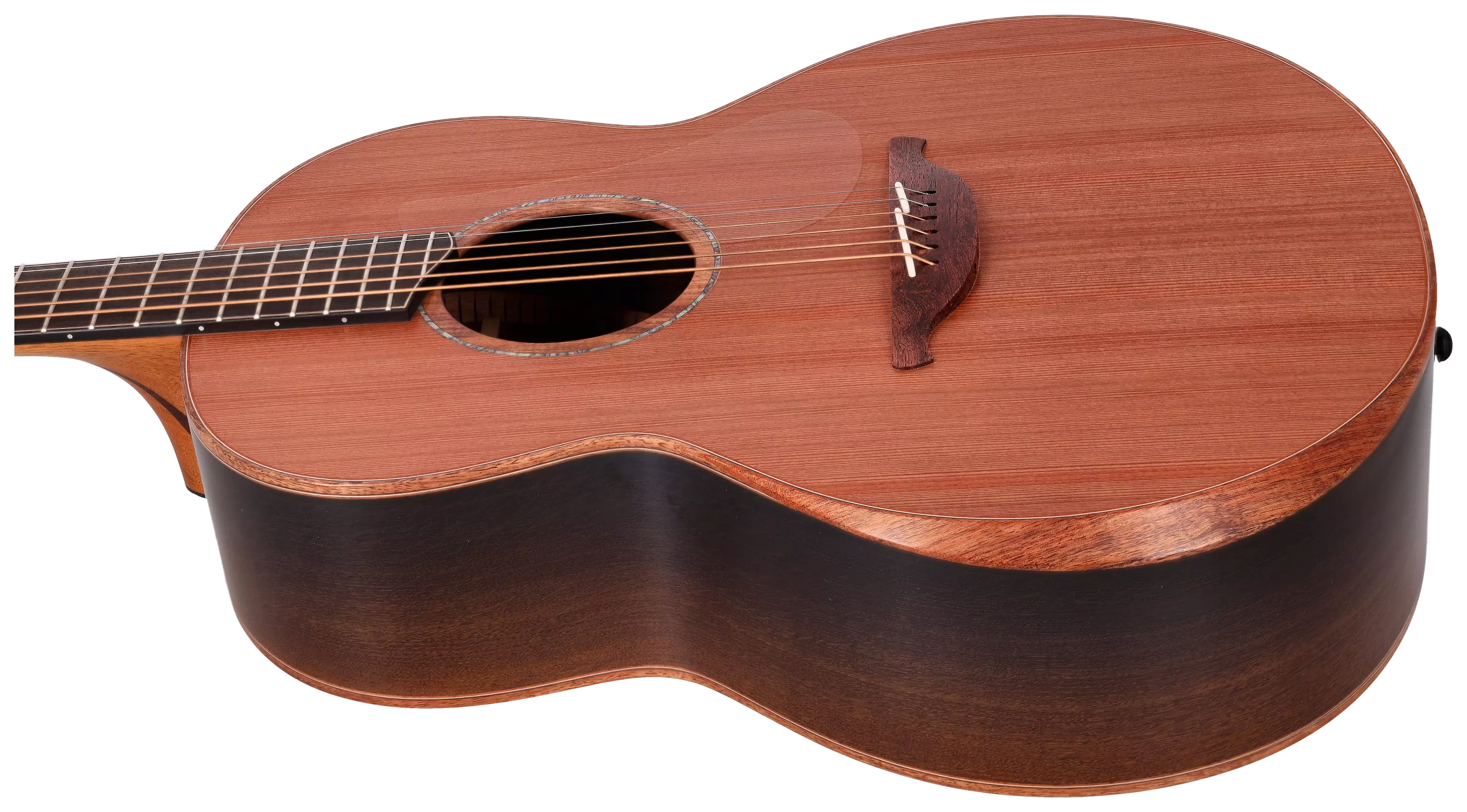Lowden F-50 Bevel Ancient Bog Oak Sinker Redwood 9