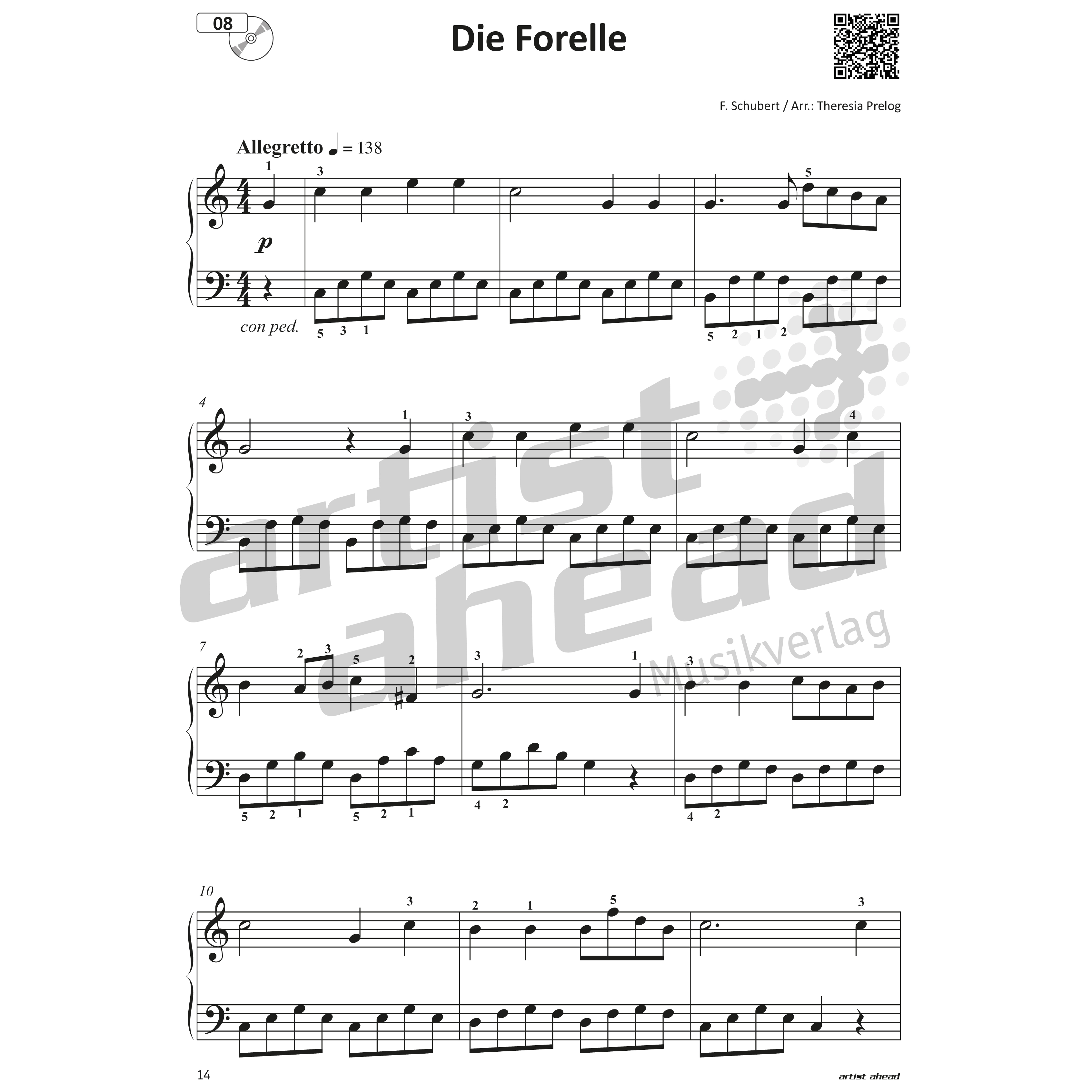 Artist Ahead Die schönsten Klassiknoten für Senioren - Theresia Prelog 4