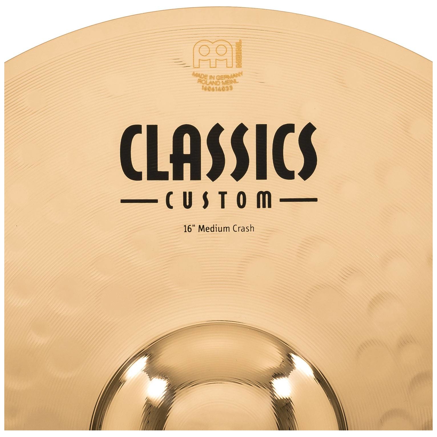 Meinl Cymbals - Meinl Cymbals CC16MC-B - 16 Classics Custom Brilliant Medium Crash - 5