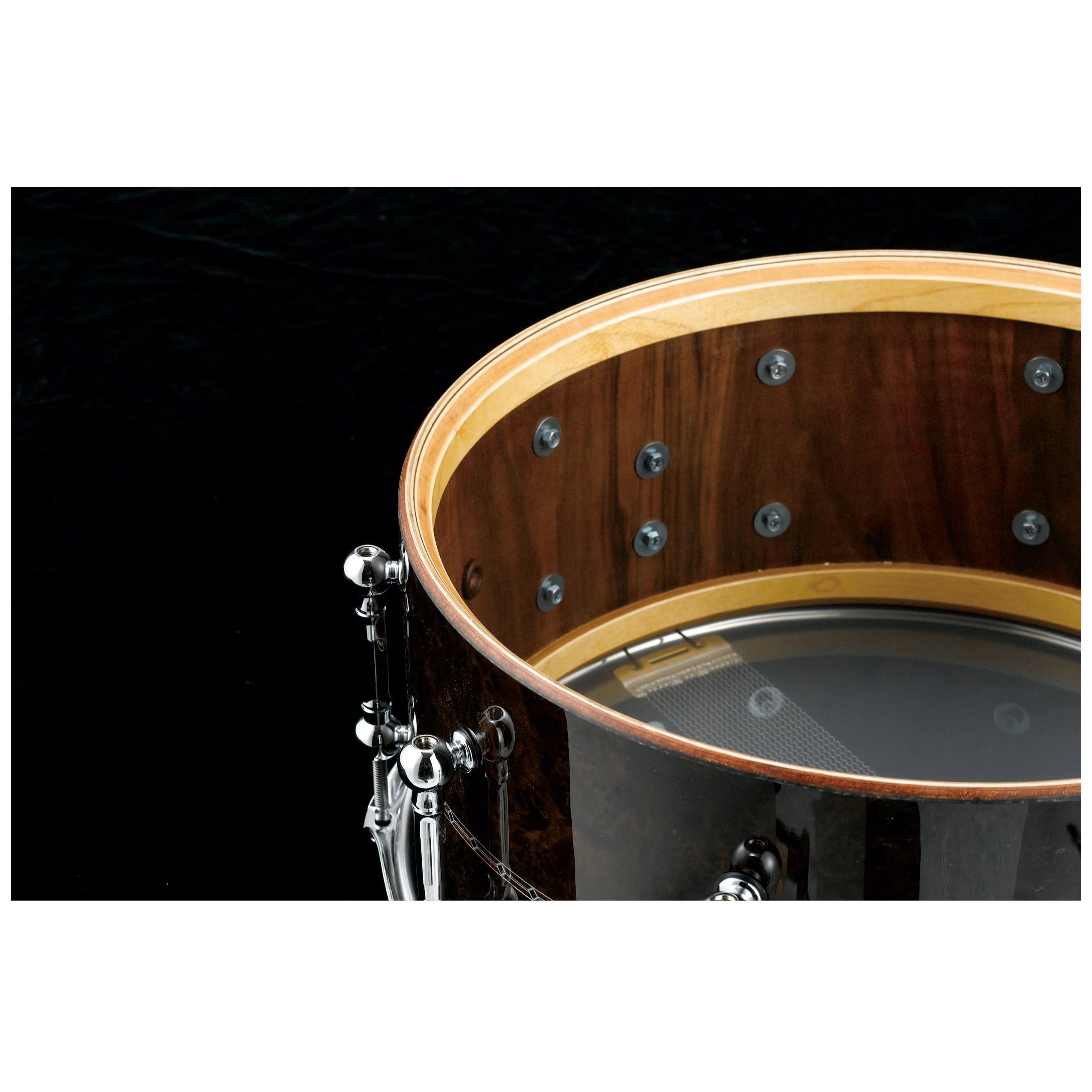 Tama - Tama STAR Reserve Snaredrum Walnuß Bubinga Gloss Claro Walnut 6,5 x 14 - 2