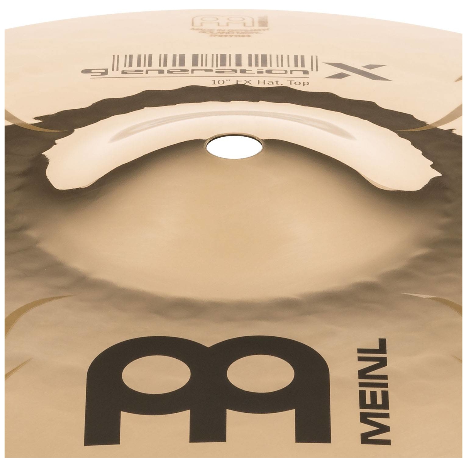 Meinl Cymbals - Meinl Cymbals GX-10FXH - 10 Generation X FX Hat - 3