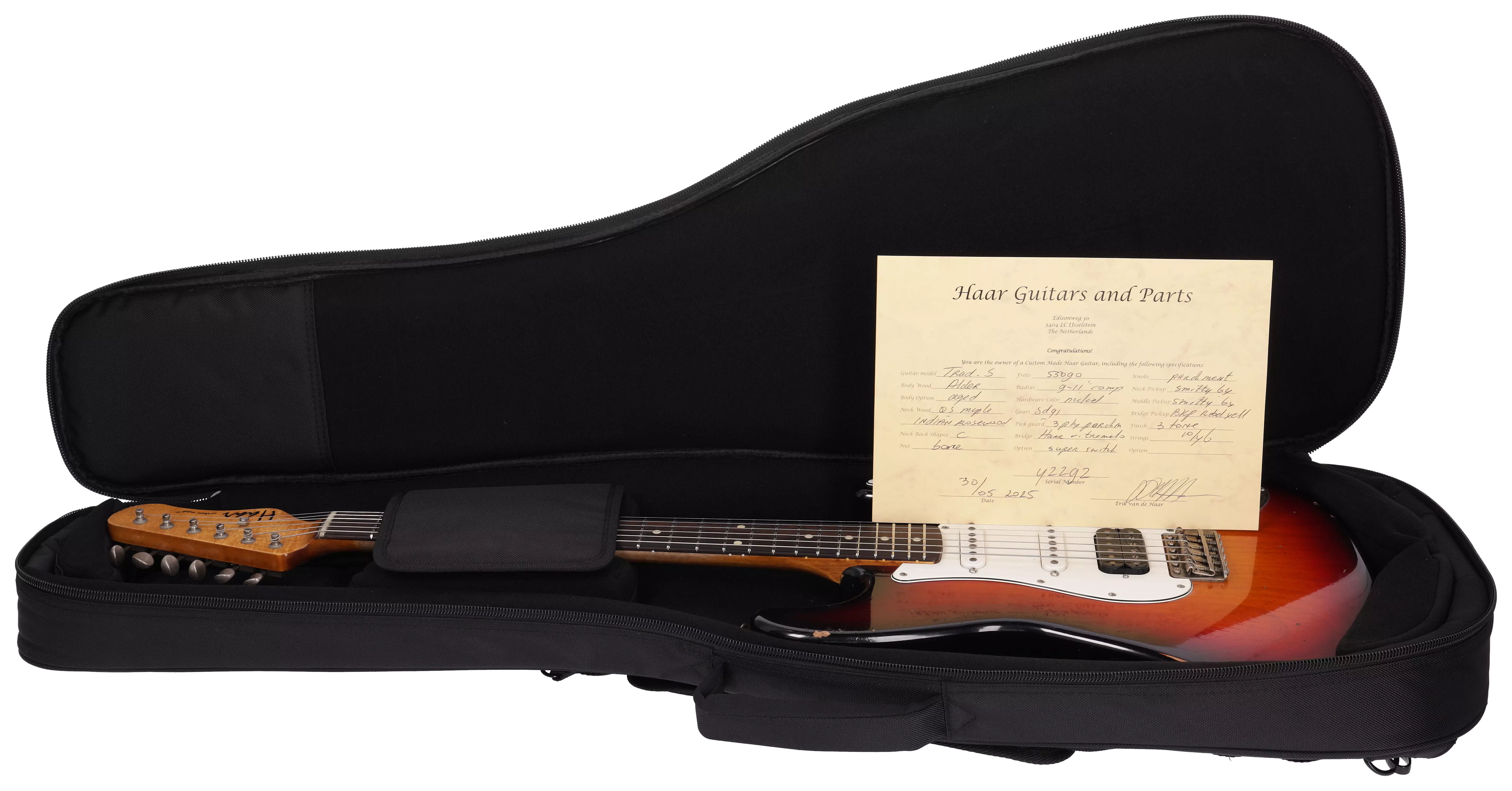 Haar Traditional S HSS 3-Tone SB Rebell Yell #3 19