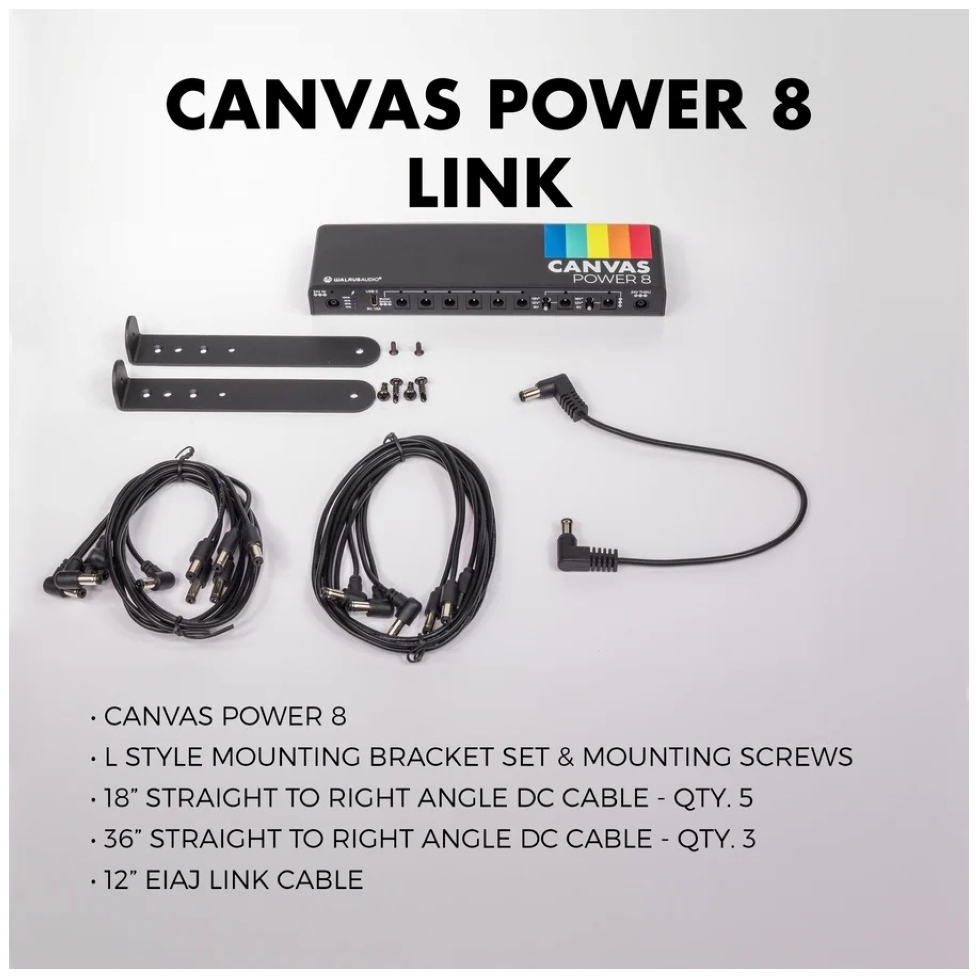 Walrus Audio Canvas Power 8 Link 9