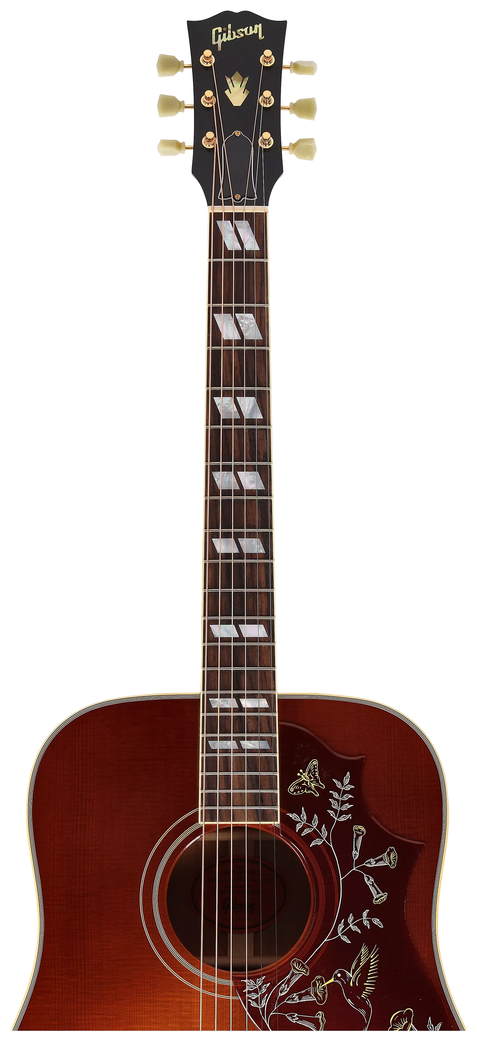 Gibson 1960 Hummingbird Fixed Bridge Heritage Cherry Sunburst #1 9