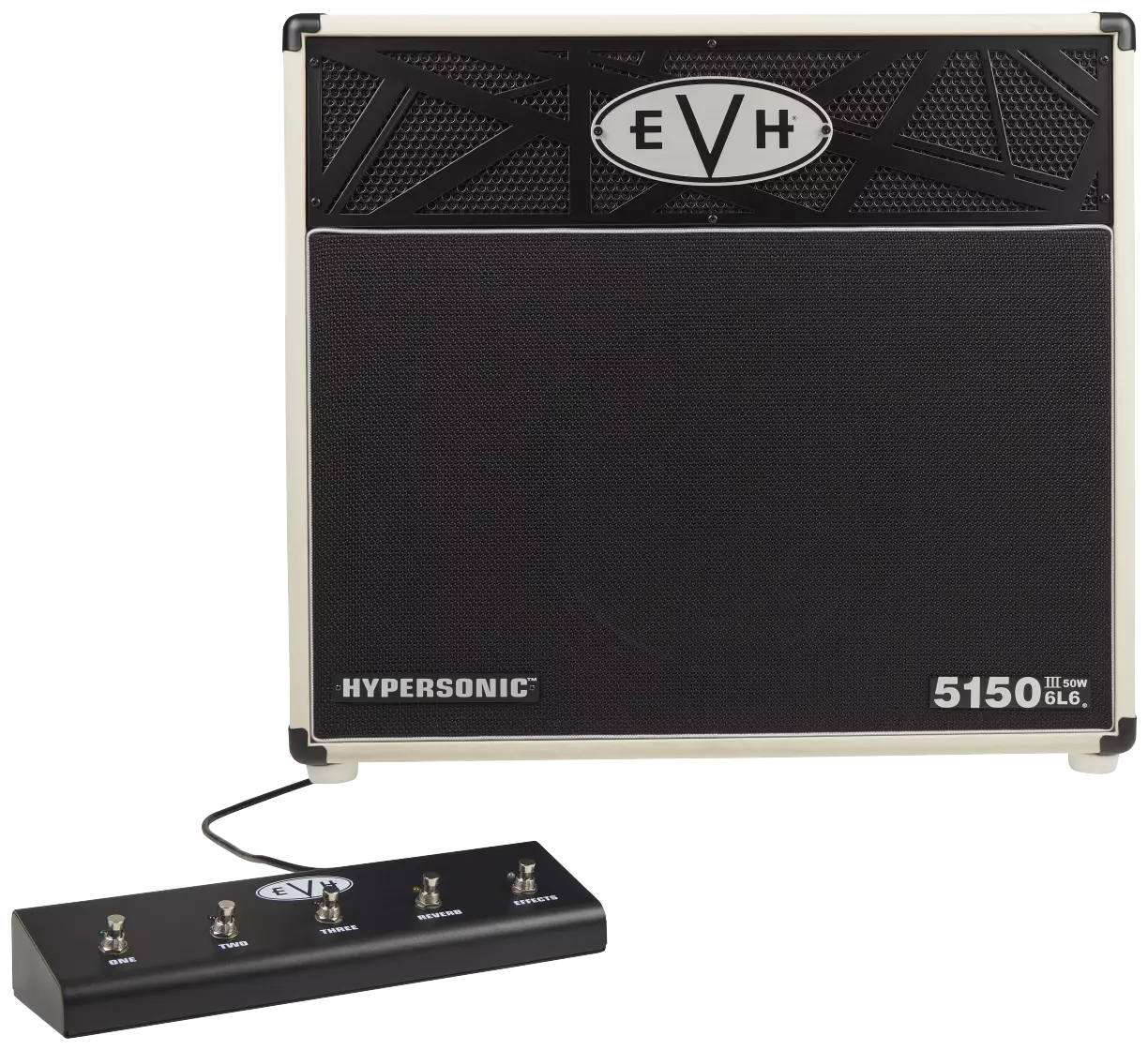 EVH 5150III Hypersonic 6L6 1x12 Ivory