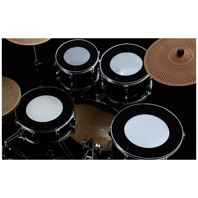 Image of Tama ssrp48 soft sound ring drum sound reducer  4 teilig für 18 bass drum 12000070 1