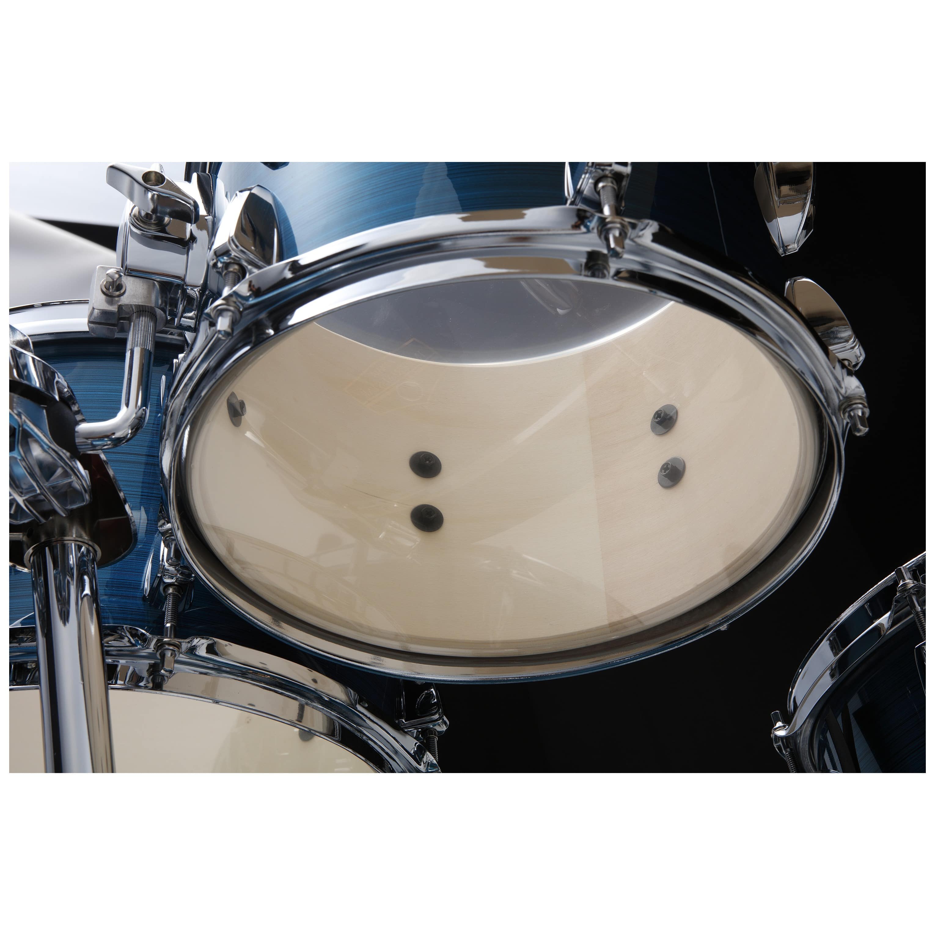 Tama IP50H6W-HLB Imperialstar Drumset 5 teilig - Hairline Blue/Chrom HW + MEINL Cymbals HCS Bronze 1