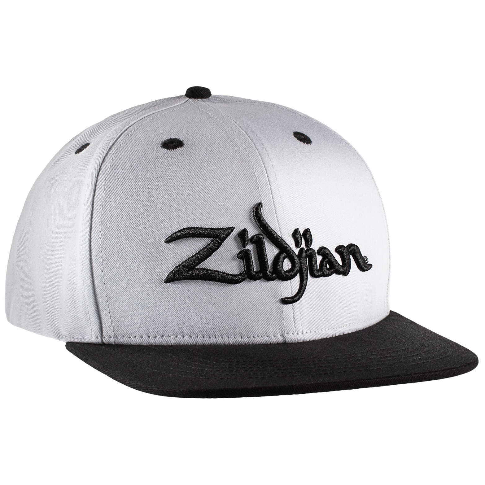 Zildjian ZAHC0022 Grey Baseball Cap Black Logo 1