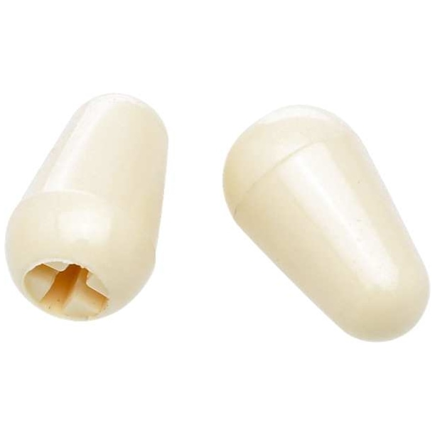 Fender - Fender Stratocaster Switch Tips, Aged White 2er Set