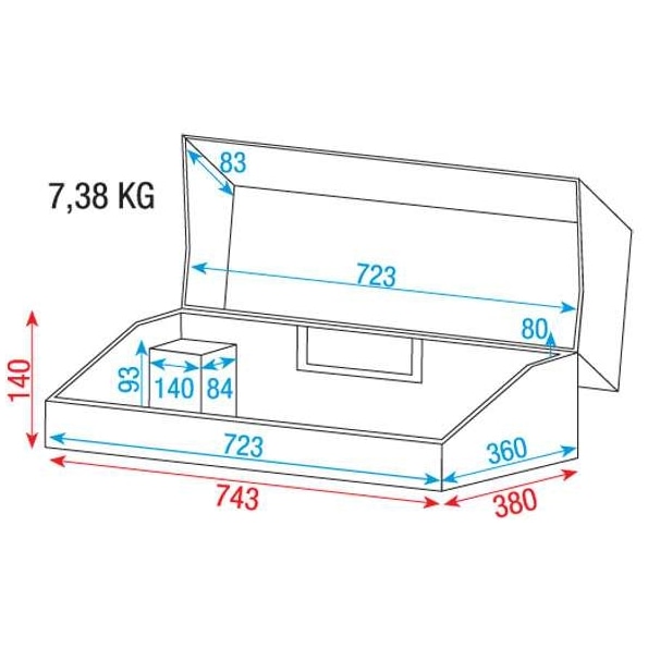 DAP - DAP Flightcase für Showmaster 48 - 4