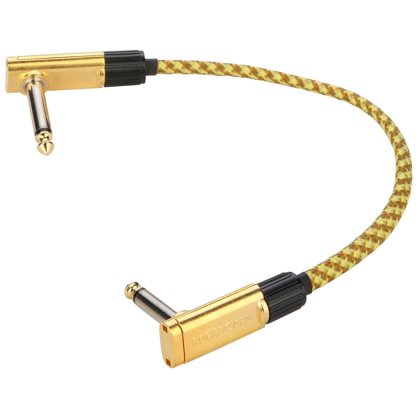 RockBoard Flat Patch Cable Vintage Tweed 20 cm