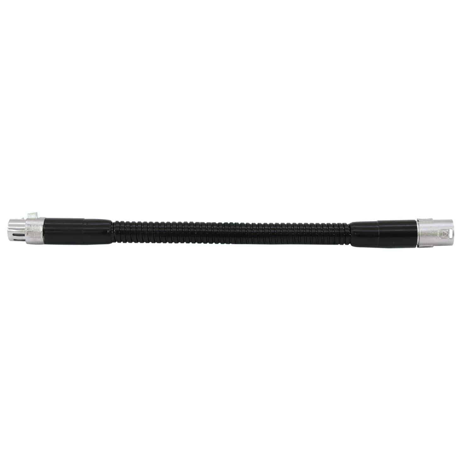 Omnitronic Schwanenhals schwarz XLR/XLR, 47cm