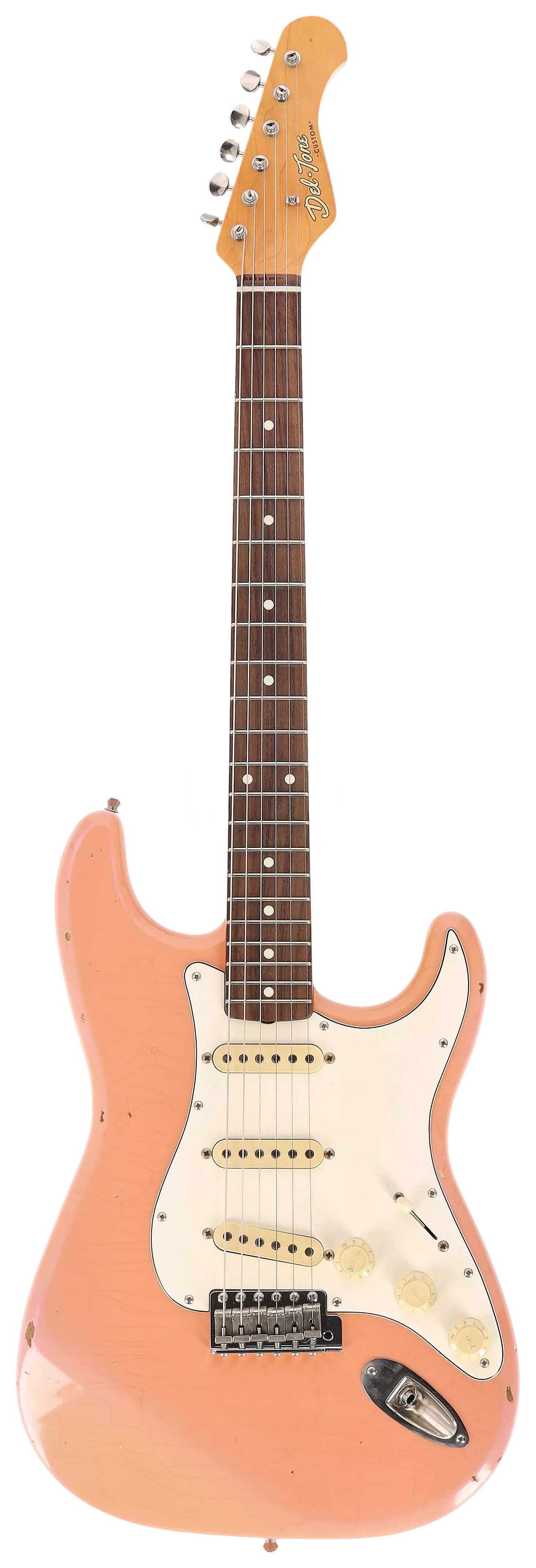  60s S-Style Aged Shell Pink GLoss Top #62180
