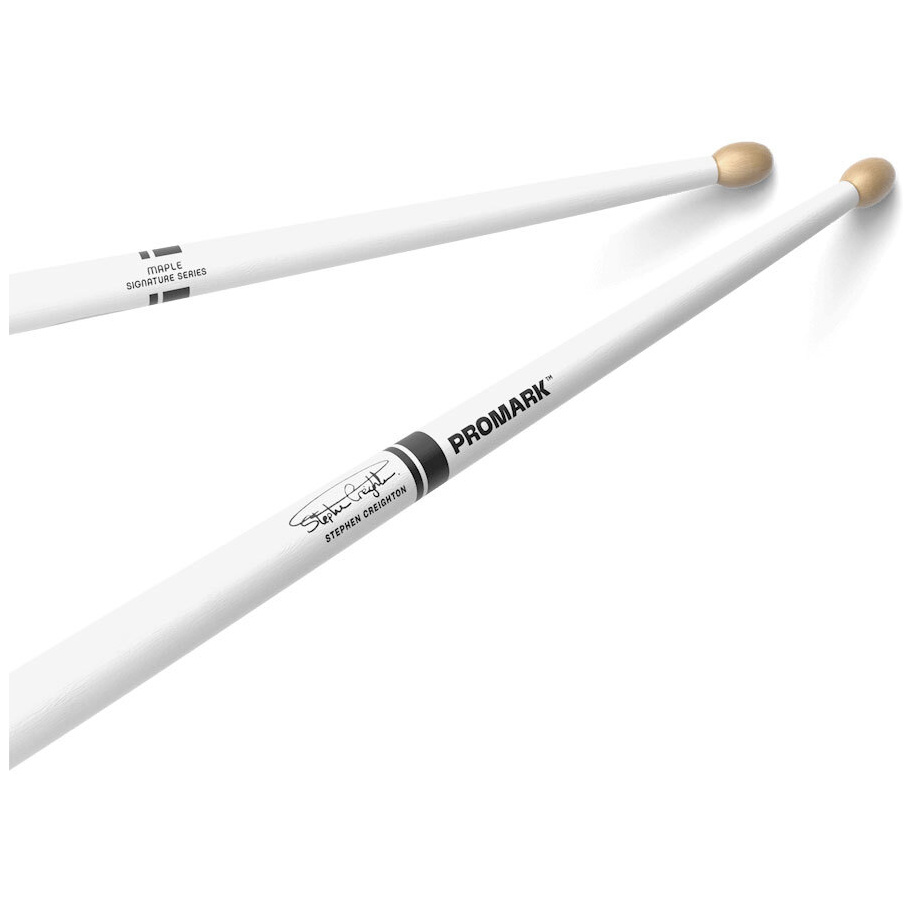 ProMark Maple PBSC-WHT Stephen Creighton Pipe Band Stick 1