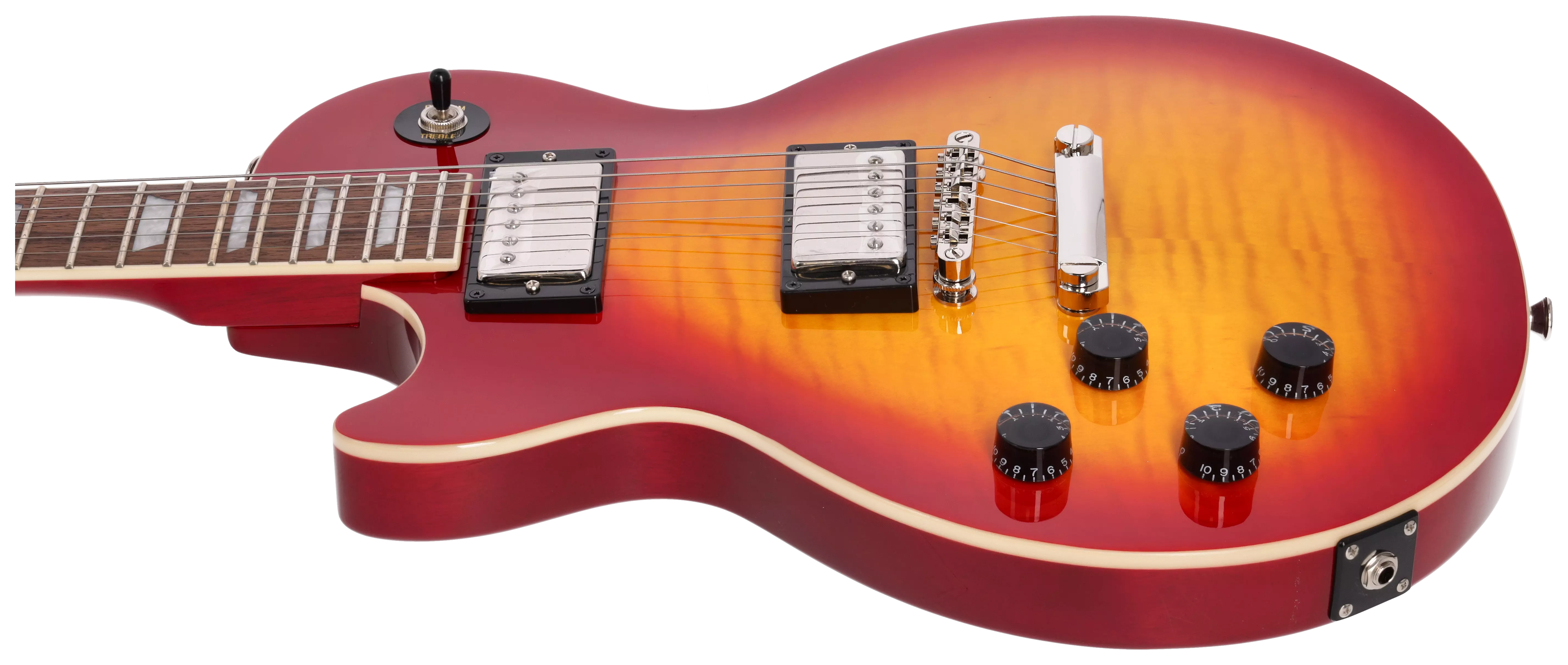 Epiphone Les Paul Tribute Plus LH Heritage Cherry Sunburst 5