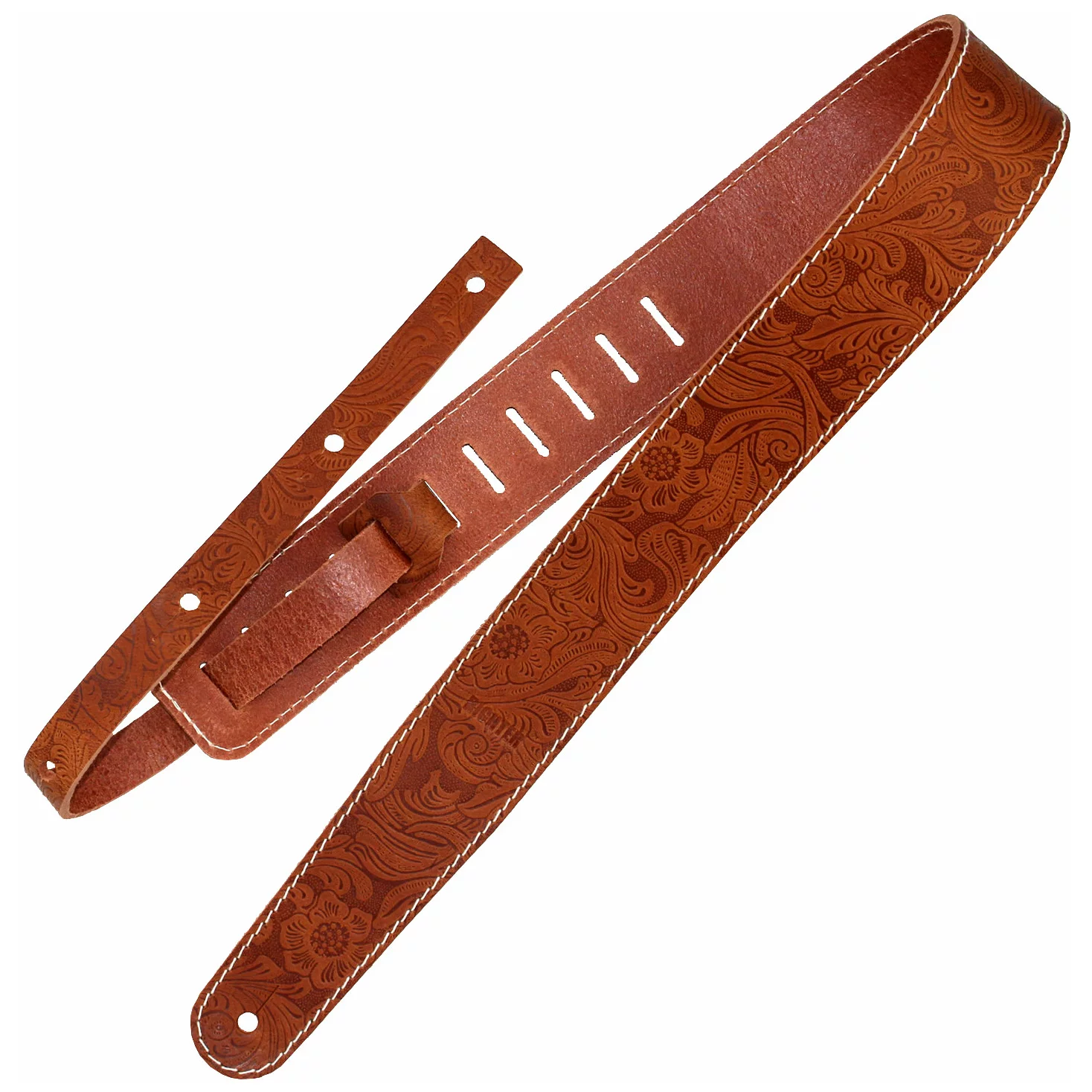 Richter Raw II Concho Gitarrengurt Western Rose Tan