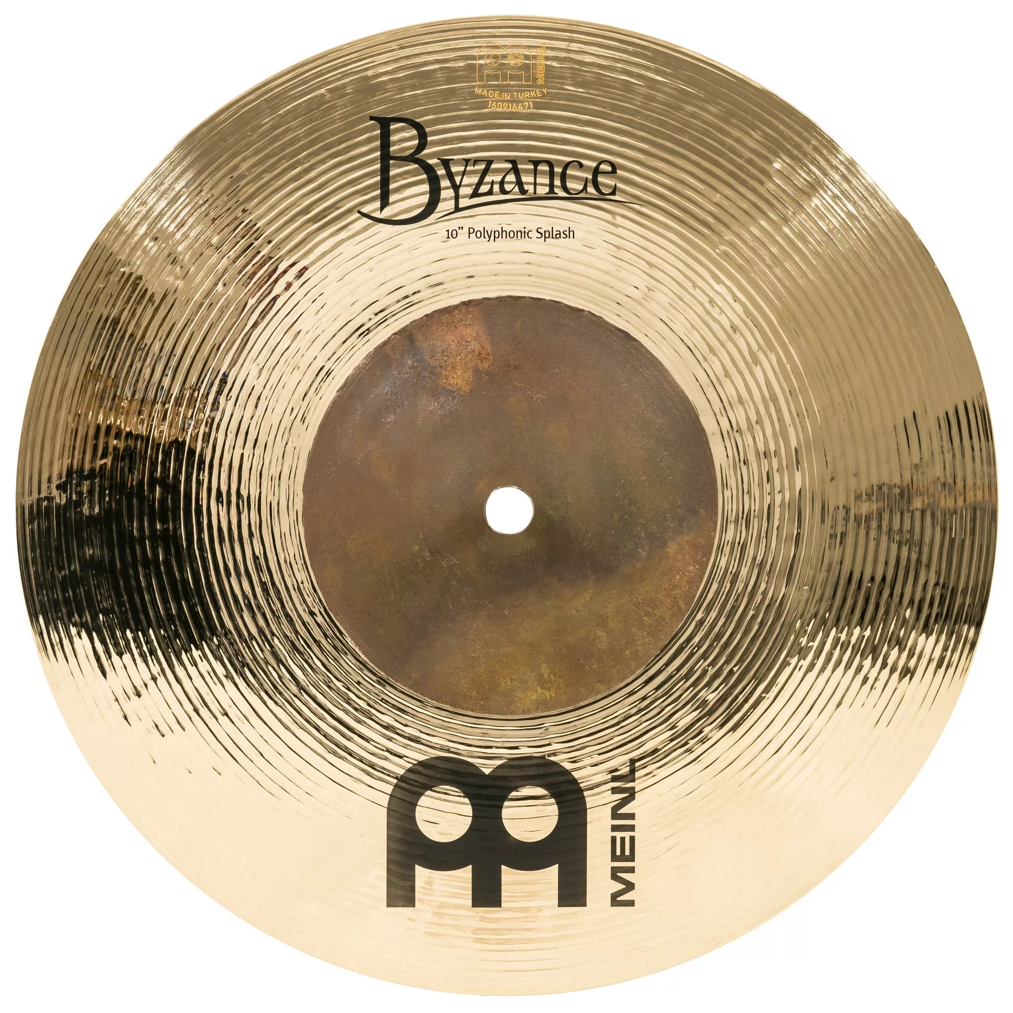 Meinl Cymbals B10POS-B 10" Byzance Brilliant Polyphonic Splash Limited Edition 5