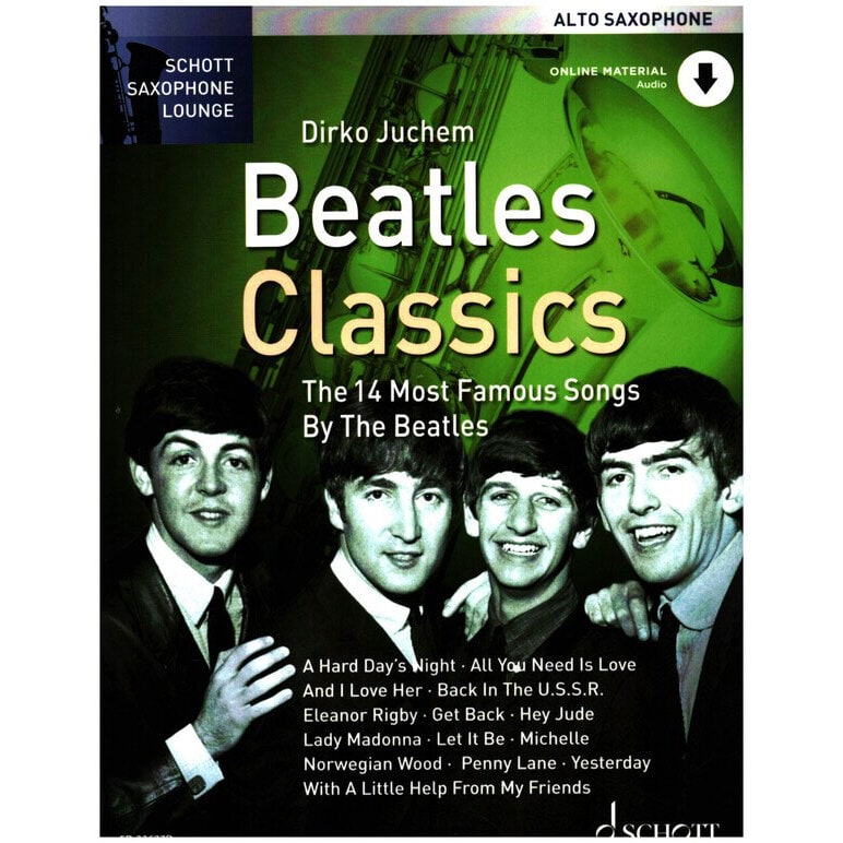 Schott Saxophone Lounge - Beatles Classics Alto Sax