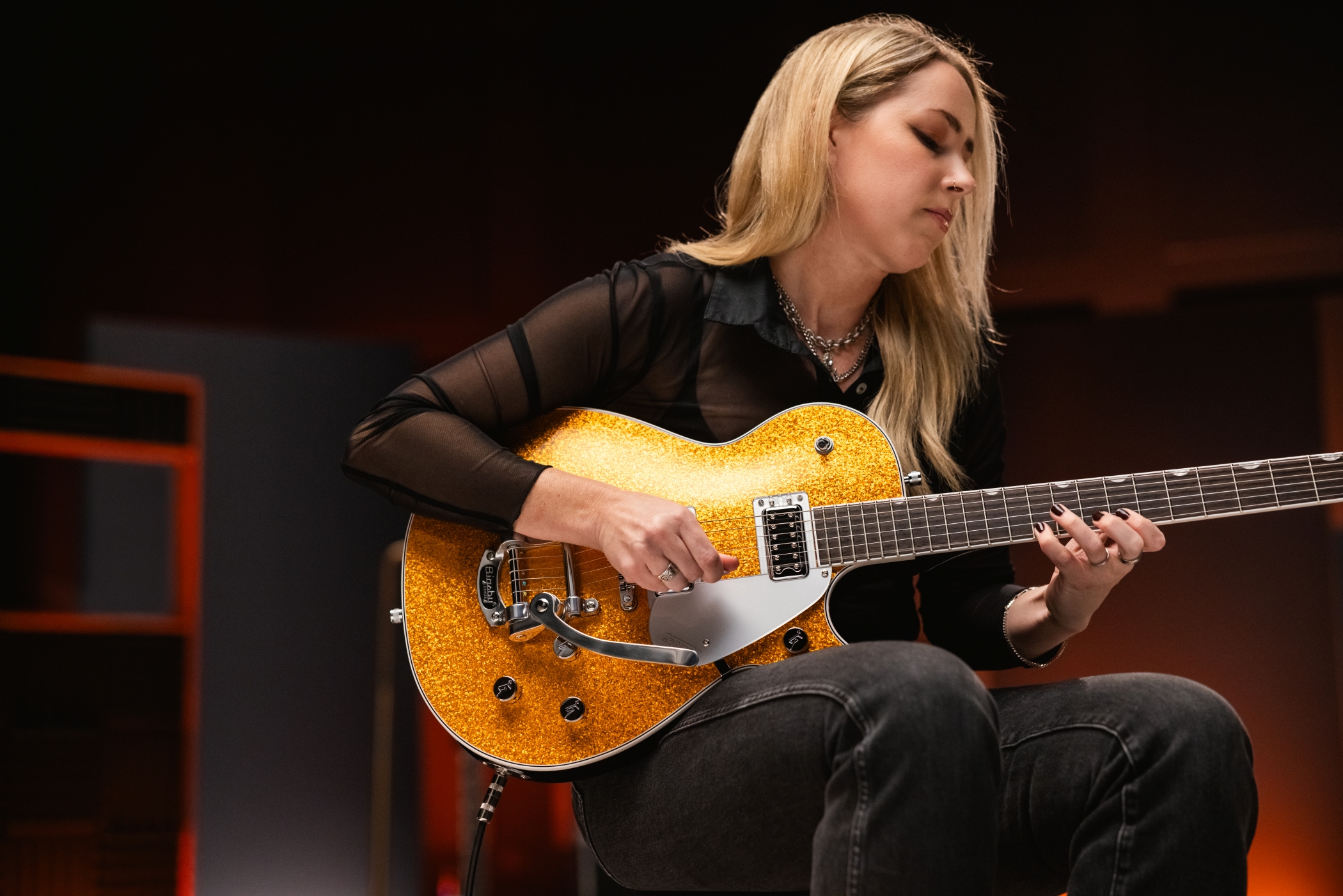 Gretsch Electromatic Sparkle Jets InHand 33