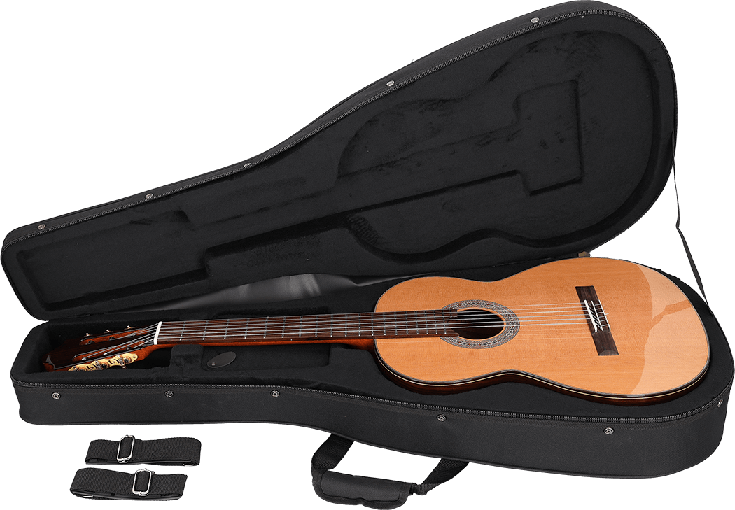 Image of Chicago classic lightweight koffer klassikgitarre schwarz 5