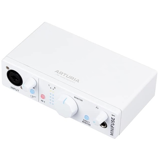 Arturia - Arturia MiniFuse 1 - White - 2