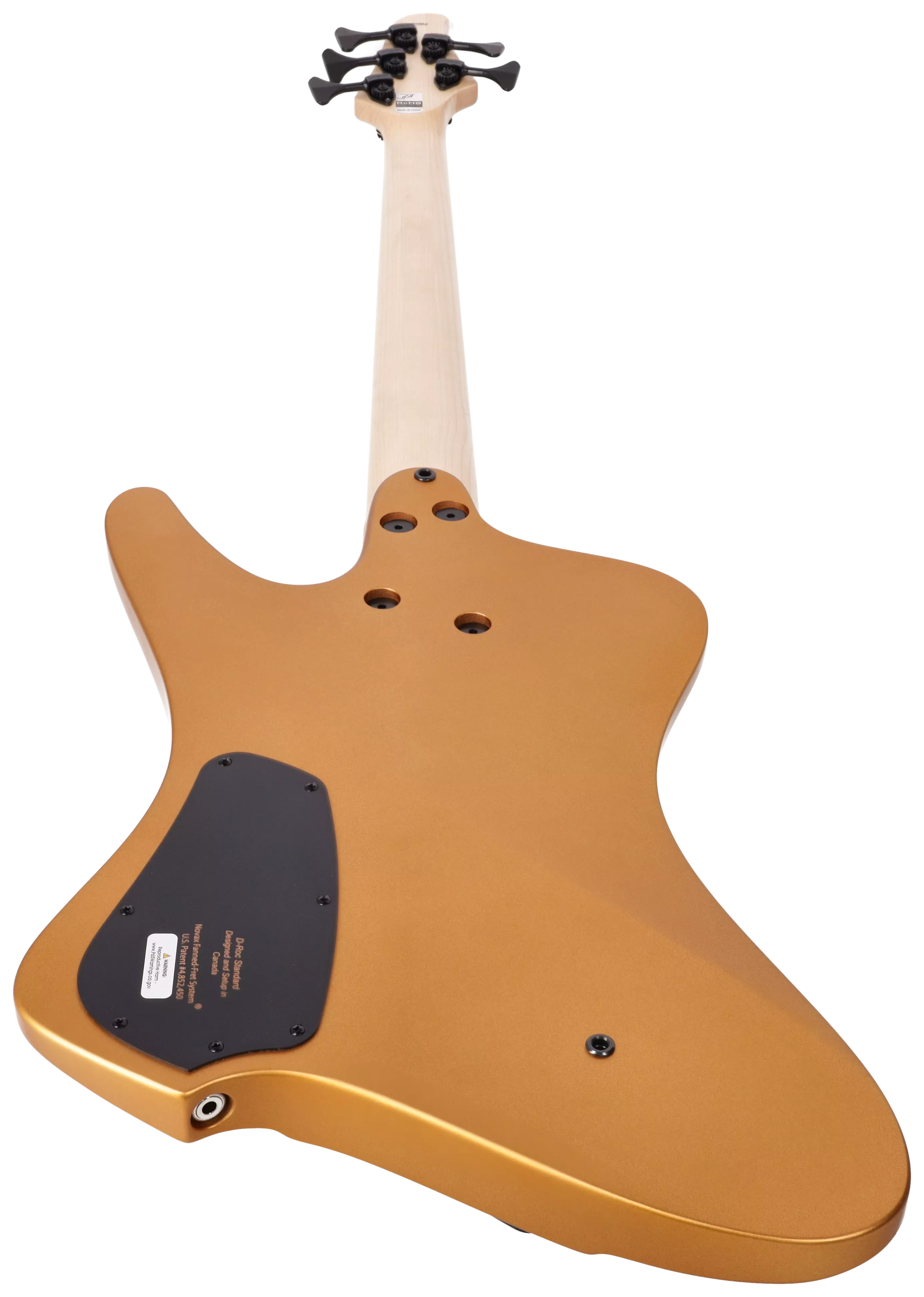 Dingwall LTD D-Roc 5-String Ducati Gold Matte 6