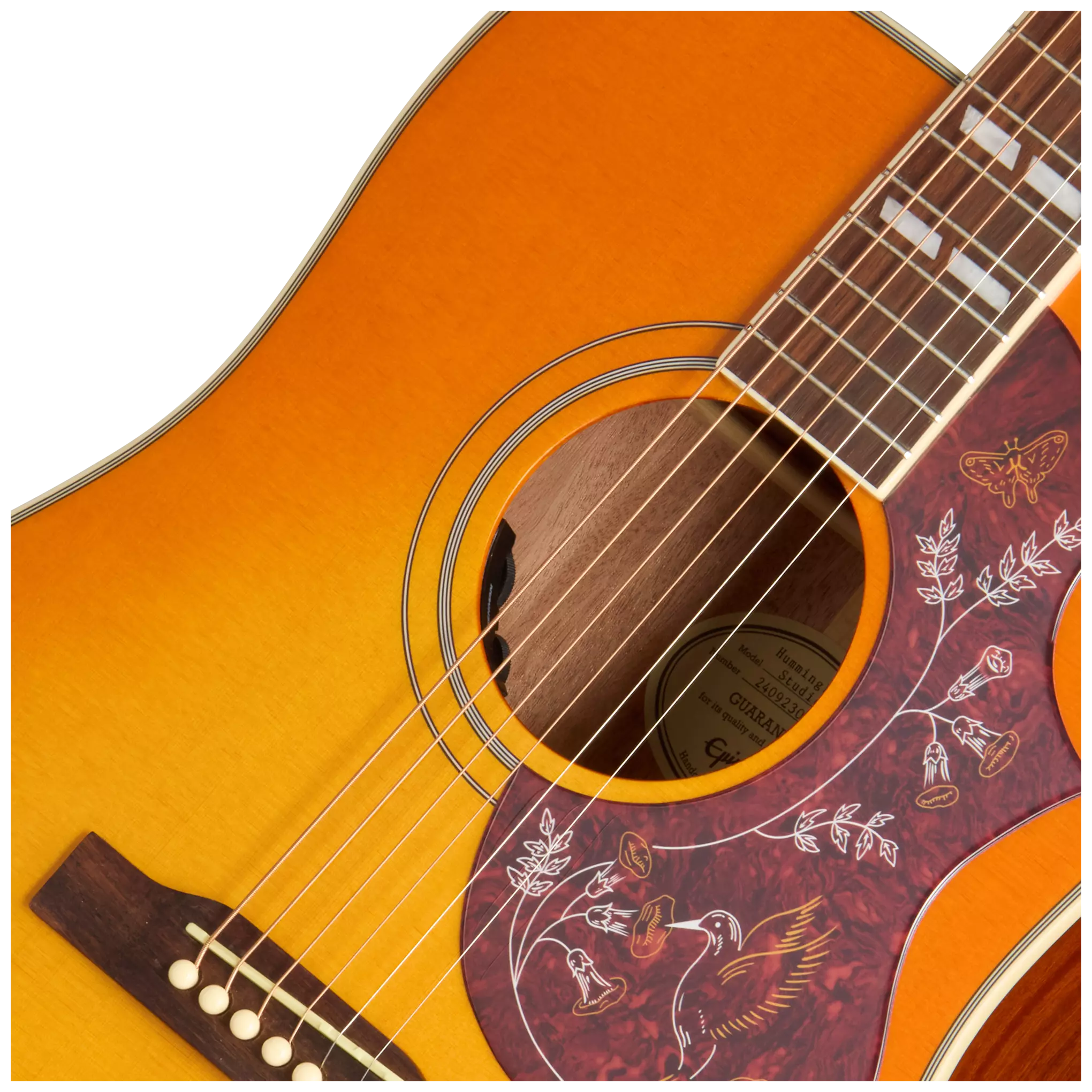 Epiphone Hummingbird Studio Heritage Cherry Sunburst 6
