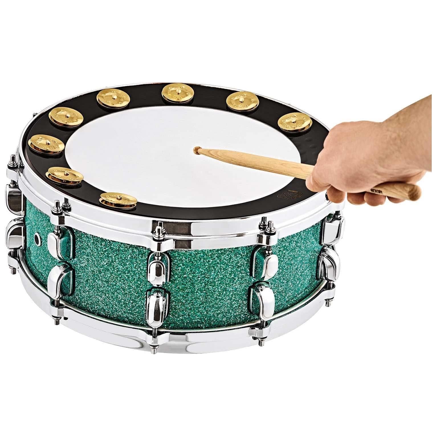 Meinl Cymbals - Meinl Cymbals BBP13 - 13 Backbeat Pro Tambourine - 1