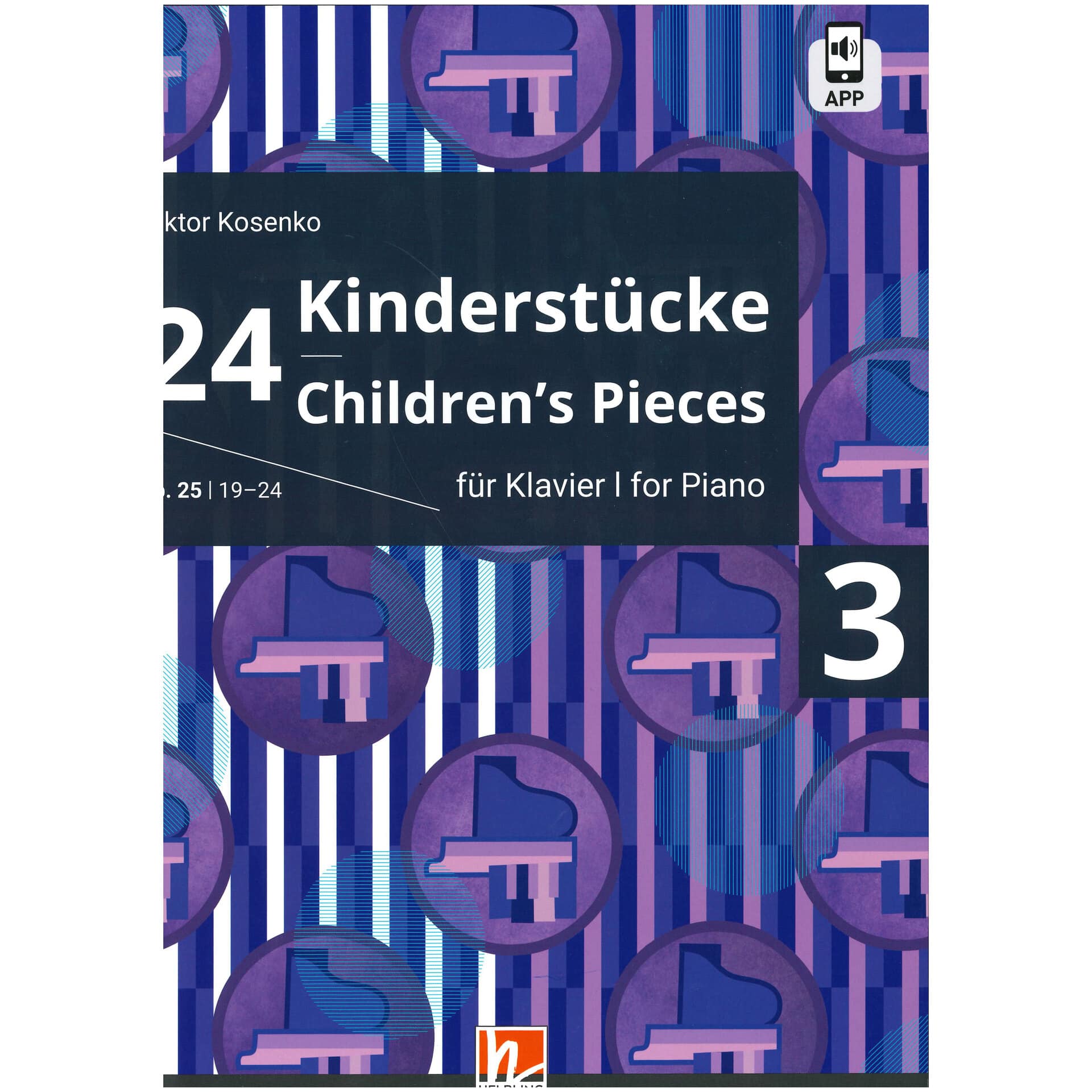  24 Kinderstücke Band 3 Nr. 19 - 24