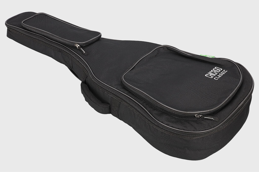 Image of Chicago classic konzertgitarren tasche basic 2 grau 1050x700
