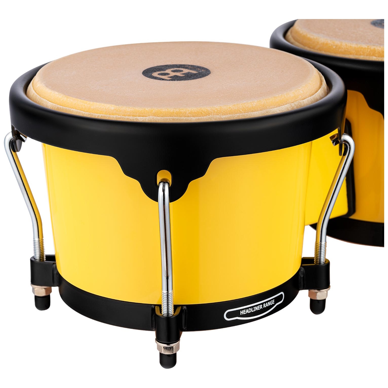 Image of Meinl percussion hb50iy journey series bongo, illuminating yellow 10026801 3