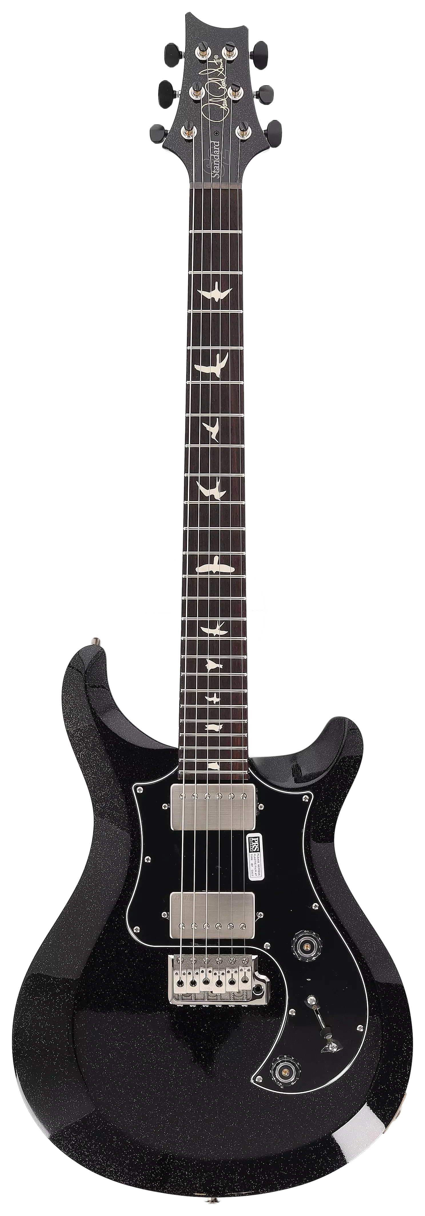 PRS S2 Standard 24 Black Rainbow Holoflake