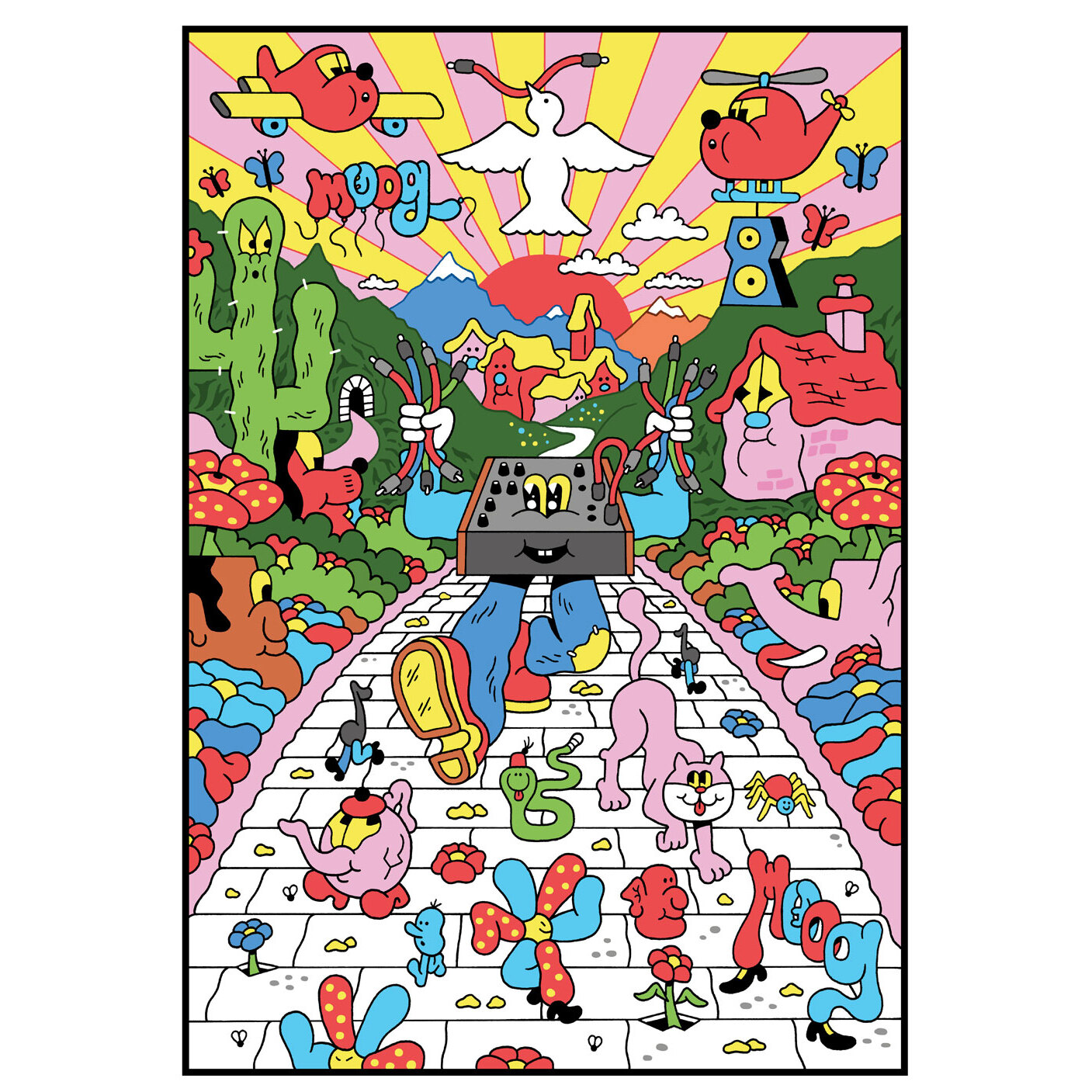 Moog Kyle Platts Poster