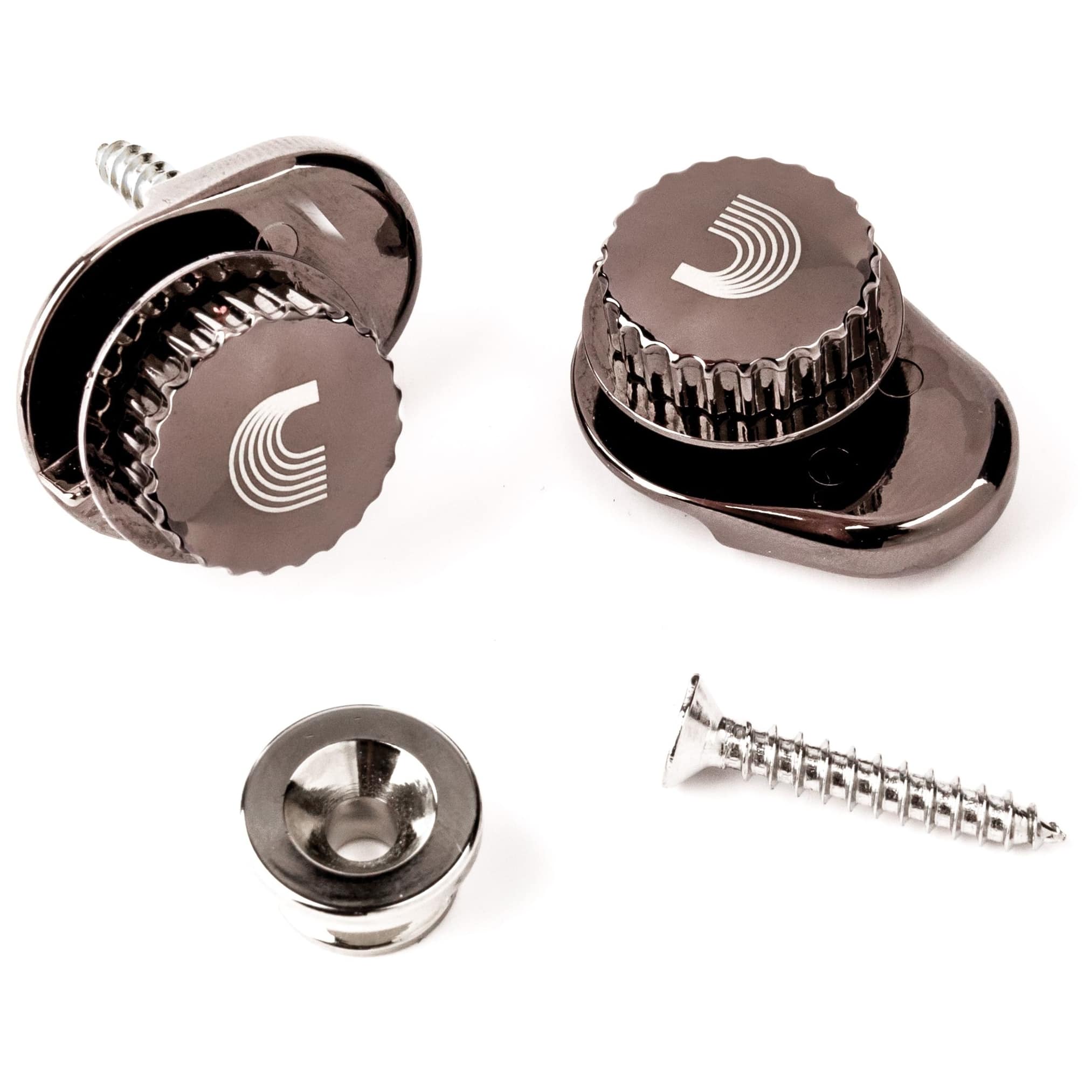 Image of D’addario pw sls 02  universal strap lock system  nickel 10019265 0