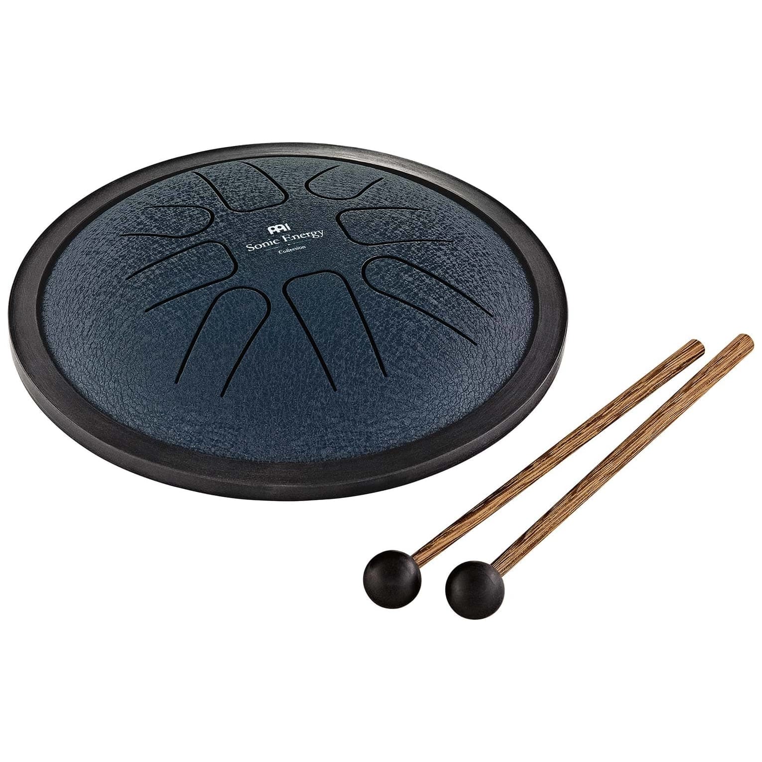 Meinl Sonic Energy - Meinl Sonic Energy SSTD2NB Small Steel Tongue Drum, Marineblau, G Mol l 8 Töne, 7 18 cm Durchmesser