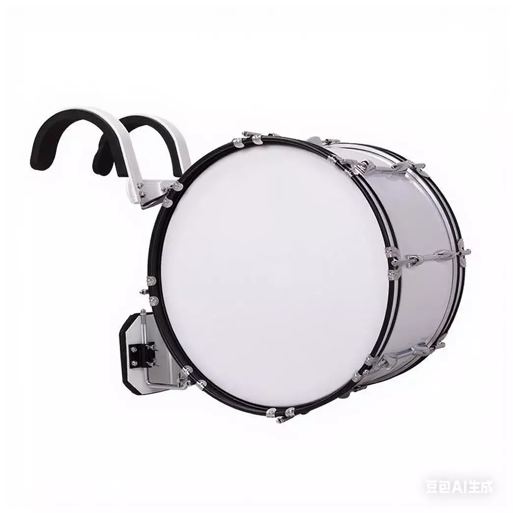 Bounce MB-1 - Marching Bassdrum 26"x12" white