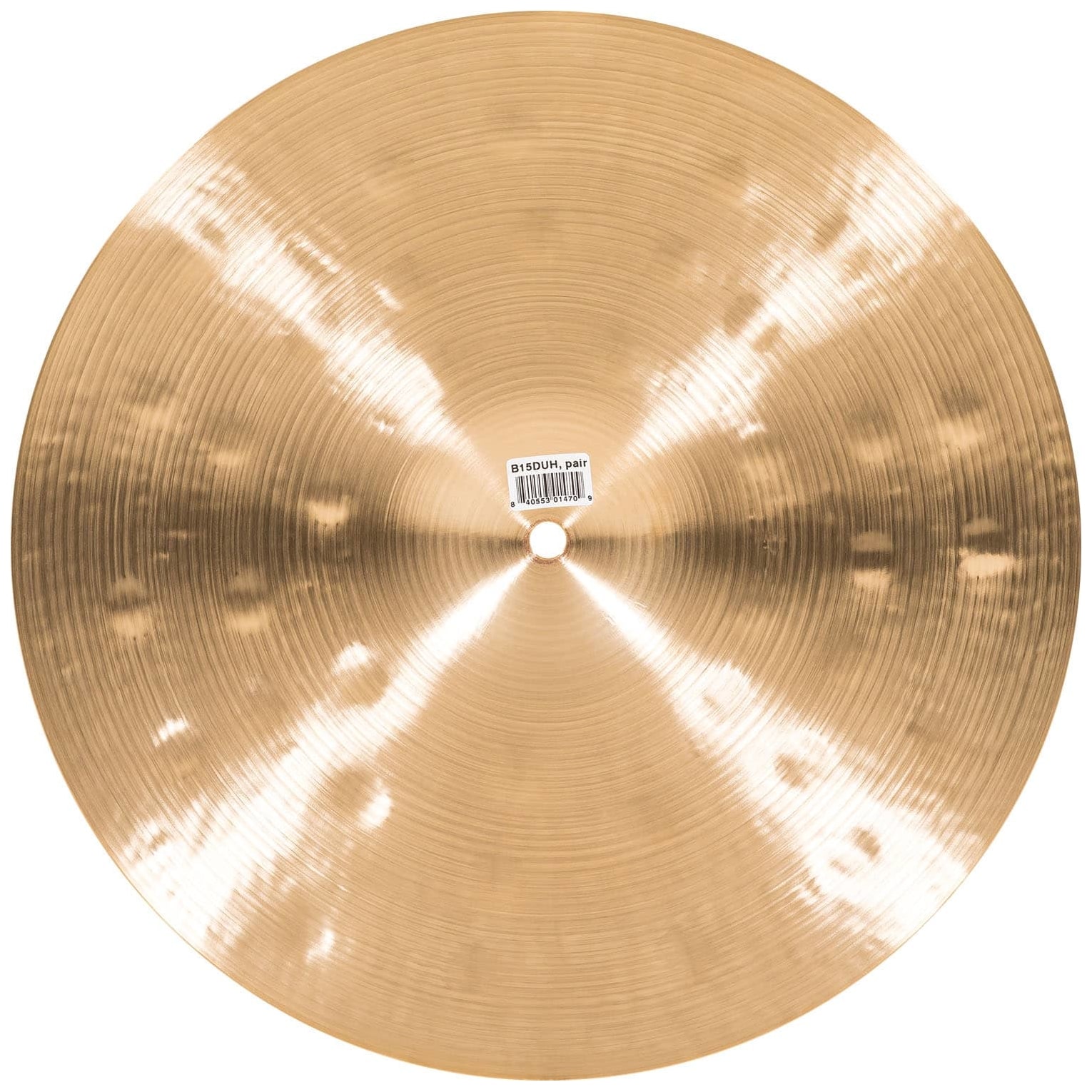 Meinl Cymbals - Meinl Cymbals B15DUH - 15 Byzance Dual Hihat - 7
