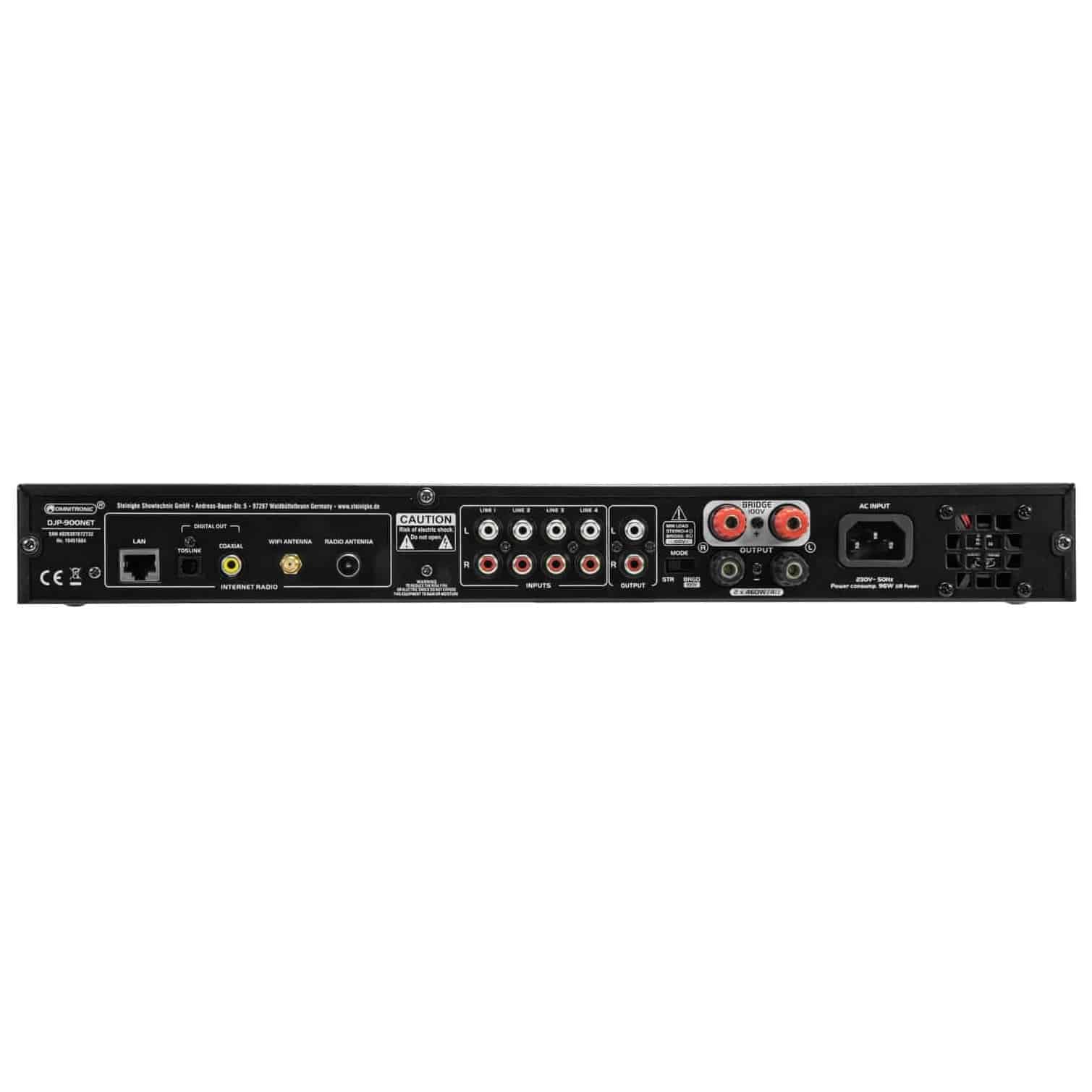 Omnitronic - Omnitronic DJP-900NET - 4